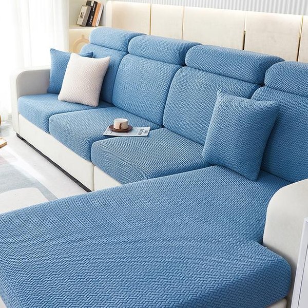 Funda Gruesa Para CojíN Del Asiento Del Sofá, Funda Para Silla De Jacquard, Funda EláStica Para Sofá, Funda Ajustable Para Sofá, Protector De Muebles Para Mascotas Y NiñOs 1Pc Pillow Case-image