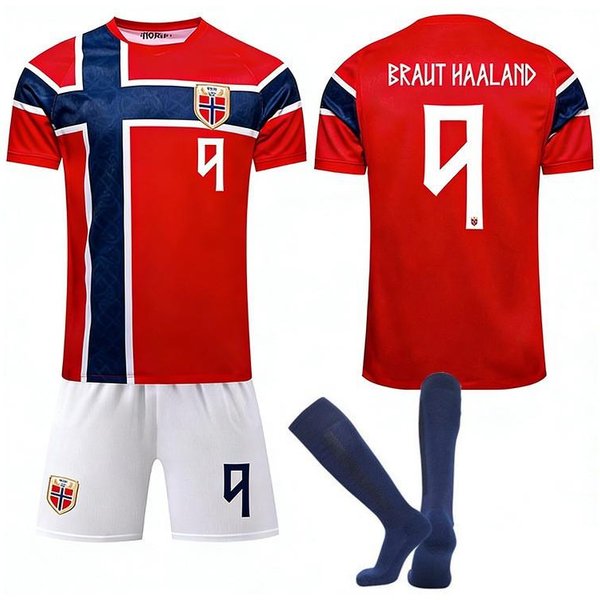 Kits De FúTbol Para Adolescentes, NiñOs Y Adultos Conjunto De Camiseta De Entrenamiento Deportivo Con Calcetines Copa Mundial De La Fifa 2026 Colombia Local #7 Luis DíAz 22-image