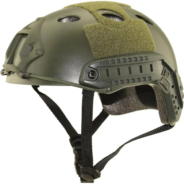 Kask Fast Helmet Airsoft Mh, Abs, Nowy, Pogrubiony, Outdoor Pj, WiatróWka, Strzelanie Cs, SprzęT Ochronny Dla DorosłYch-image