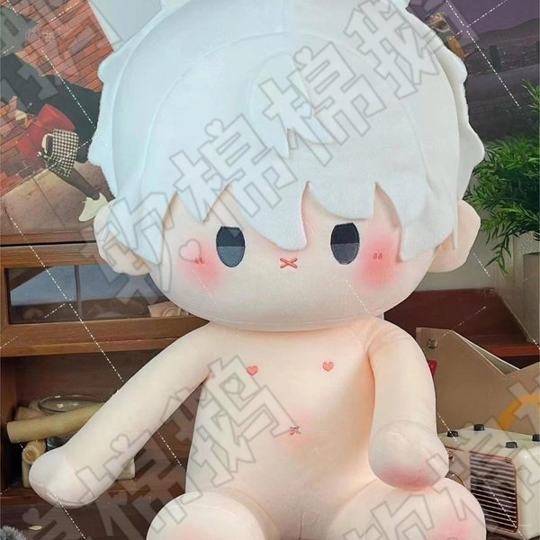 Pluszowa Lalka Nagi Seishiro 40 Cm Cosplay Blue Lock Urocza MięKka Wypchana Zabawka Poduszka Dla FanóW Anime 40Cm-image
