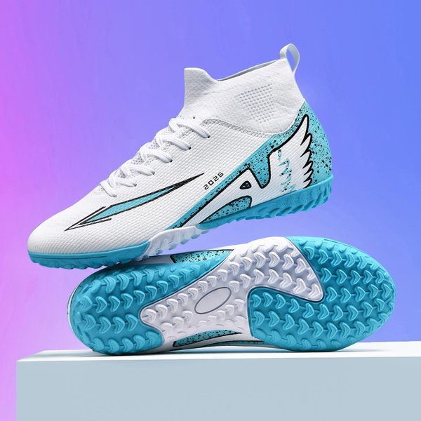 Buty PiłKarskie MęSkie Ultralekkie Towarzyskie Meczowe Trampki ChłOpiec Boisko Kolce Tf/Fg AntypośLizgowe Buty PiłKarskie Sportowe Oryginalne Buty PiłKarskie 41-image