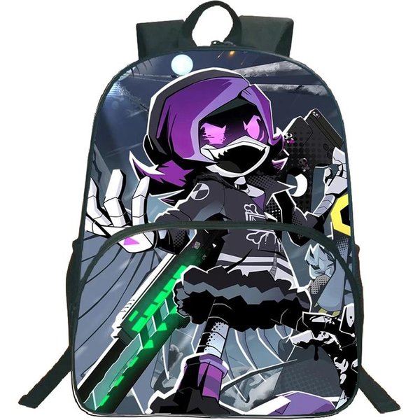 Mochila Escolar Mochila Asesinato Drones Dibujos Animados NiñOs NiñAs Anime Rucksack Gran Capacidad Bolsas Escolares Mochilas De Viaje Estudiantes Mochila-image