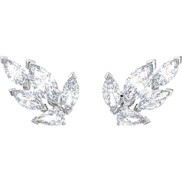 Pendientes Swarovski Louison Exquisitos Circonita CúBica Chapados En Rodio Pendientes Para Mujer 5646728 Box+Shopping Bag (Random Color) White-image