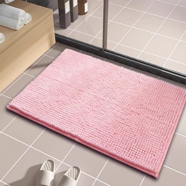 Alfombra De Piso Para BañO Alfombra Absorbente Para Puerta De BañO Hogar Inodoro Alfombra De Piso Antideslizante Hotel Toalla De Piso Alfombrilla De BañO 40 * 60Cm-image