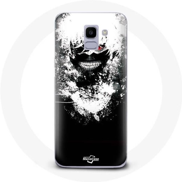 Funda Para Samsung Galaxy A8 2018 Anime Tokyo Ghoul De Horror Puro Ken Kaneki-image