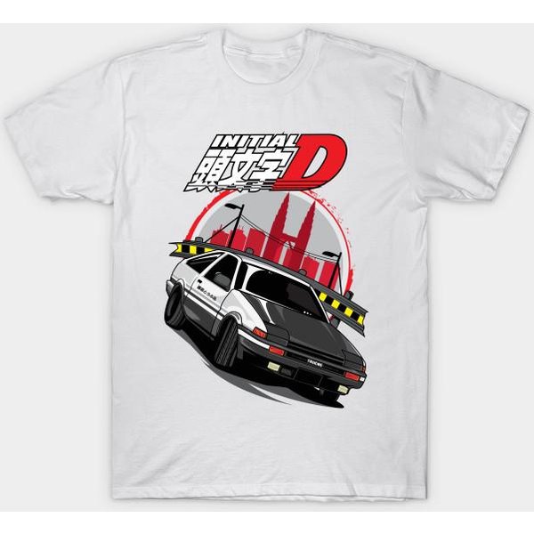T Shirt Damski PocząTkowy D Harajuku Drukuj Kawaii Tshirt Letnia Koszulka Damska Z KróTkim RęKawem Top Tee 4XL BiałY-image