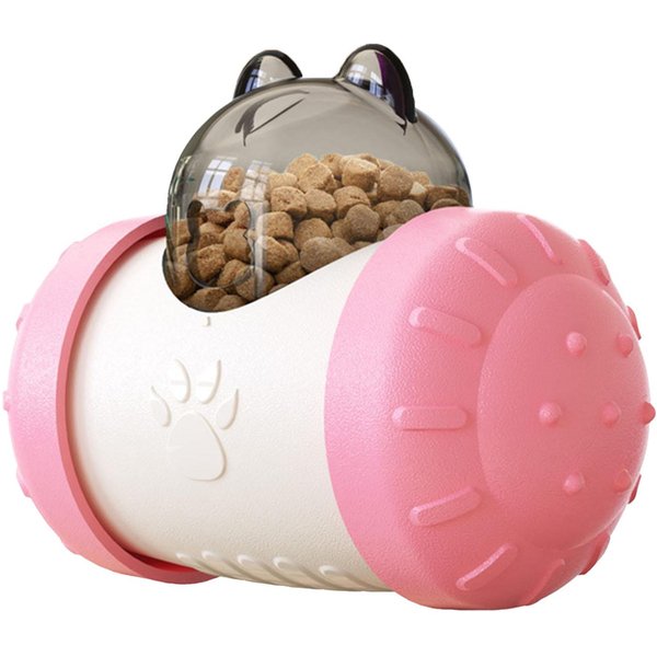 Rompecabezas Dispensador De Golosinas Comedero Lento Rompecabezas Interactivo Fuga De Comida Dispensador De Golosinas Juguete Para Perros Para Gatos-image