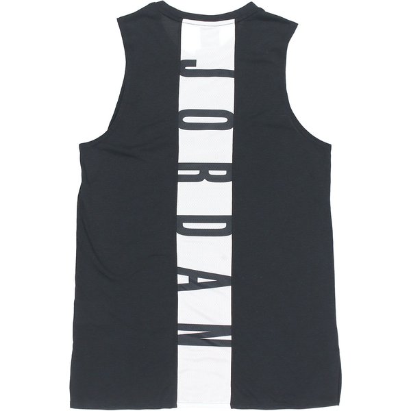 Jordan Air Camiseta De Tirantes De Baloncesto Transpirable Y Absorbe El Sudor Para Hombre Tops Negro 892072-010 XS Gray-image