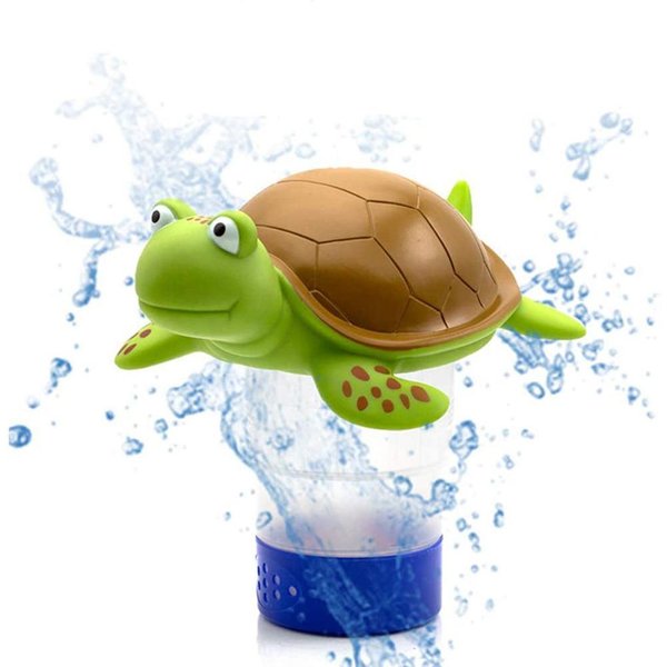 Flotador De Cloro Dispensador Flotante Para Piscina De Gran Capacidad Tortuga Flotante Dispensador De Cloro Para Piscina-image