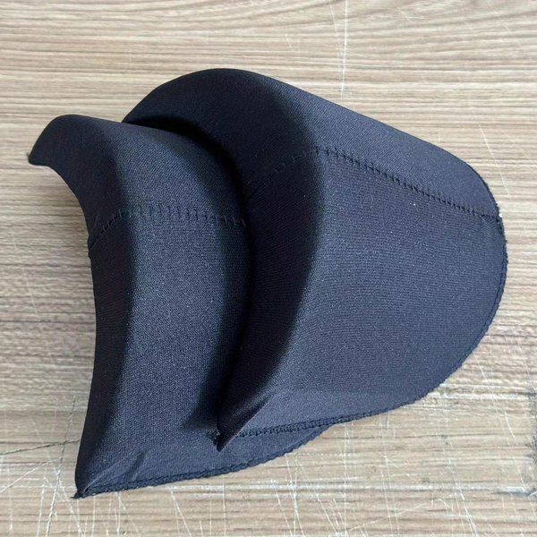 Hombrera De Esponja Gruesa Grande De 35 Mm Para Coser Negro Blanco Nude Hombrera Coser DIY Chaqueta Boda Camiseta Accesorios De Prenda De Moda Negro-image