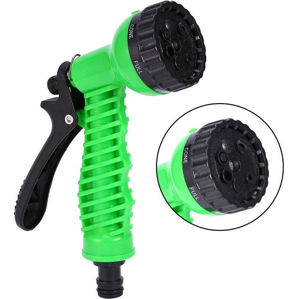 Pistolet Do Spryskiwania Wodą Samochodu Regulowany Wąż Do Mycia Samochodu Spryskiwacz Ogrodowy PrzenośNy Pistolet WysokociśNieniowy-image