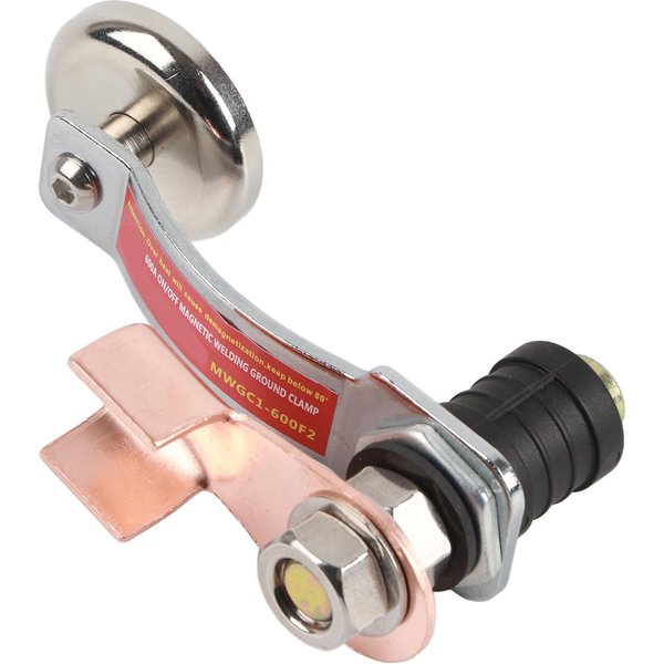 Portaclamp MagnéTico Para Soldadura A Tierra, Conector MagnéTico De Puesta A Tierra, Magnetismo Fuerte, Grande-image
