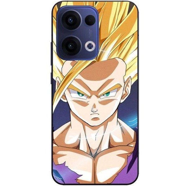 Coque De TéLéPhone - Maniacase - Oppo Reno 13 5G - Silicone - Souple - Dragon Ball Z Negro-image