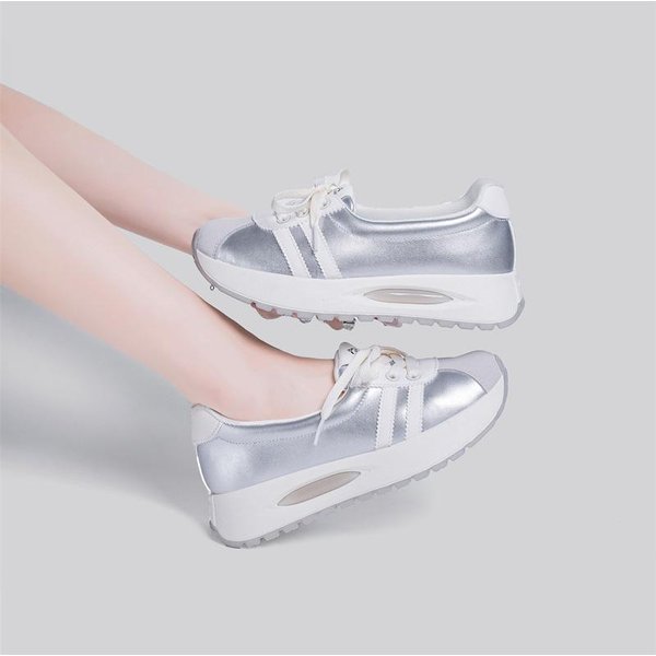Zapatillas Dad Para Mujer Verano Nuevas Transpirables Zapatillas Deportivas Para Estudiante Zapatos Casuales Con Plataforma 40-image