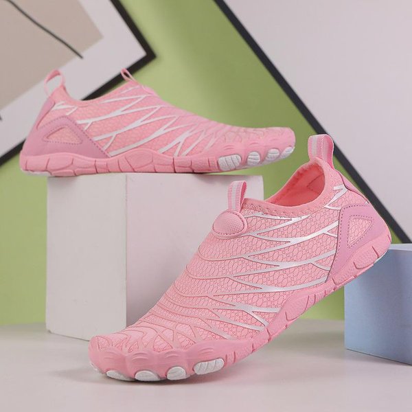Zapatos De RíO Playa NatacióN Vadeo Secado RáPido Cinco Dedos Yoga Fitness Snorkel Pesca Ocio Zapatos Unisex 42 Color Rosa-image