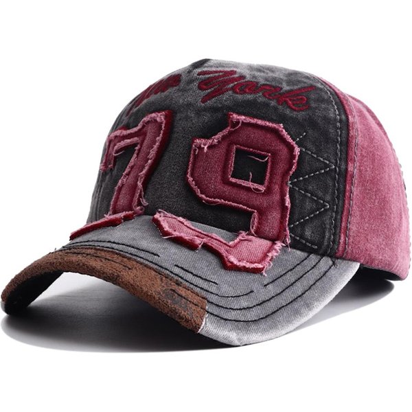 Nueva Gorra De BéIsbol De AlgodóN Lavado Unisex Para Hombres Y Mujeres Con Bordado De Letras Gorra Vintage Ajustable Casual Para Exteriores Ropa Urbana Gorras Deportivas Adjustable Black-image
