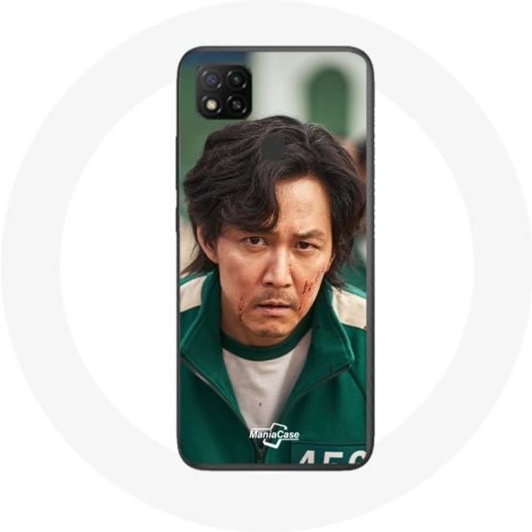 Funda - Xiaomi - Redmi 9C - Flexible - Blanco - Squid Game Seong Gi Hun-image