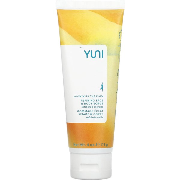Yuni Beauty, Glow With The Flow, Refining Face And Body Scrub, 4 Oz (113 G)-image