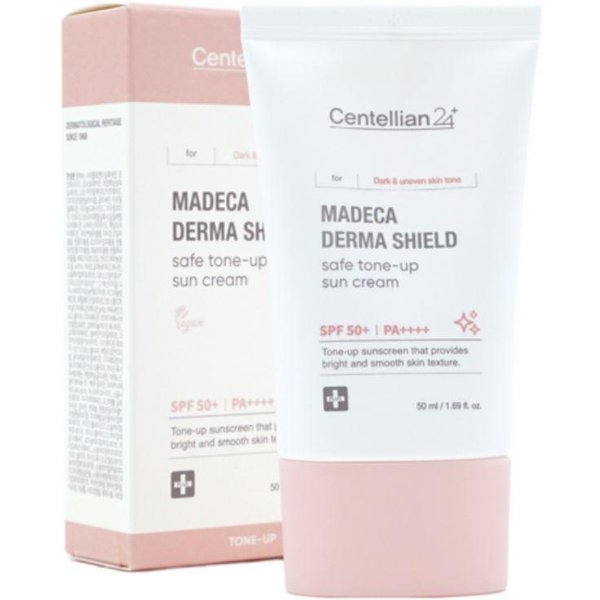 Centellian24 Madeca Derma Shield Bezpieczny Krem Z Filtrem RozjaśNiająCy SPF50+ Pa++++ 50Ml 1Pcs-image