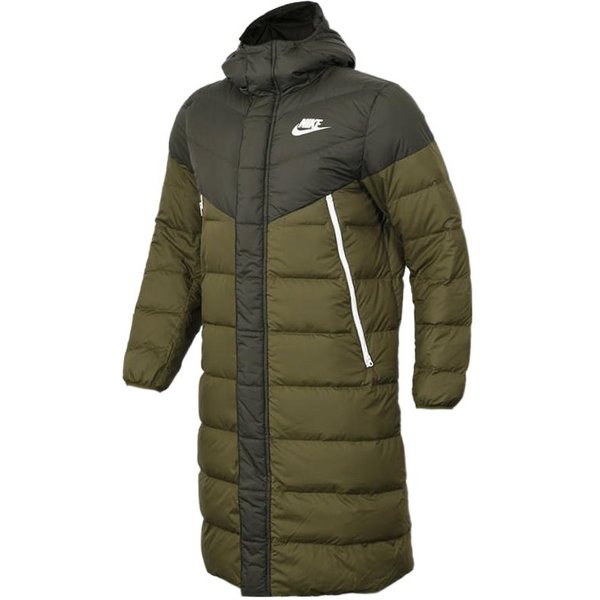 Chaquetas De PlumóN Nike Para Hombre Verdes Con Capucha Engrosadas Otras AA8854-355 M Black-image