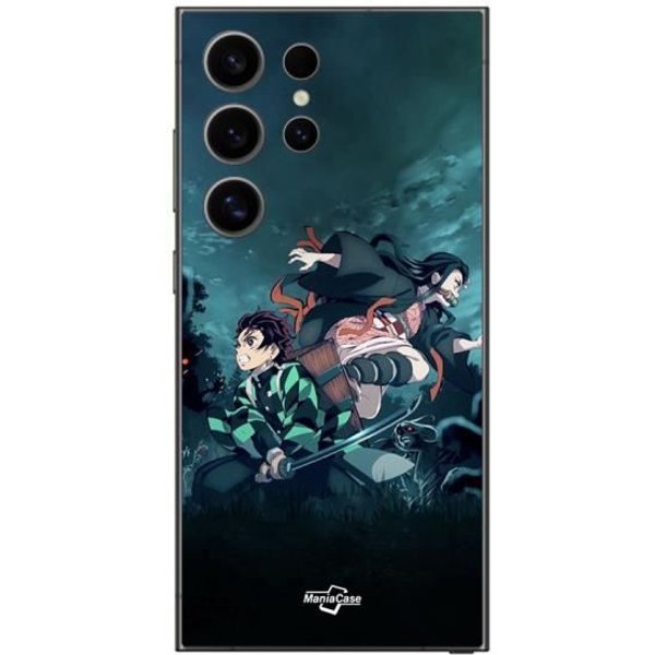 Coque Samsung Galaxy S25 Ultra Tanjiro Nezuko Demon Slayer Maniacase-image