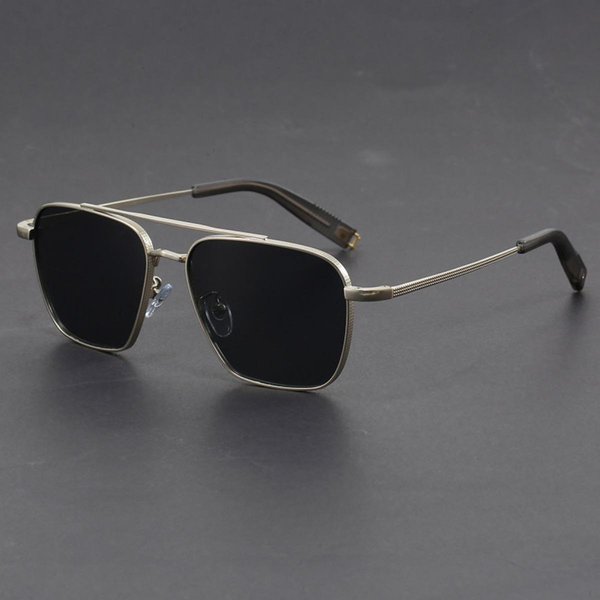 MęSkie Okulary PrzeciwsłOneczne Retro Projektant Wysoka Jakość Metalowa Oprawka Okulary PrzeciwsłOneczne Ochronne Do Jazdy Okulary Korekcyjne UV400-image