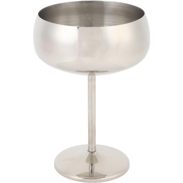Copa De Vino De Metal Acero Inoxidable 304 Capacidad 400ML Copa De CóCtel Multifuncional Para Yogur L(For 6.5-9Kg)-image