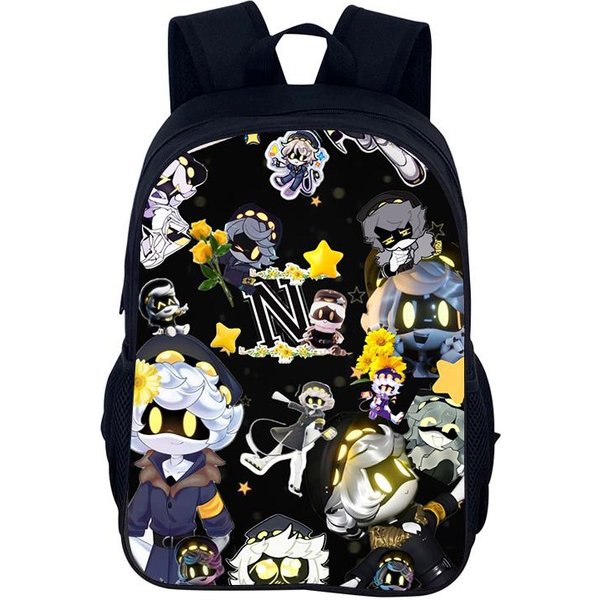 Mochila De Dibujos Animados Drones Asesinos Mochila Escolar 40Cm/15.7Pulgadas Mochila Cremallera Iluminadora Mochilas Para Libros Para NiñOs NiñAs Mejor Regalo-image