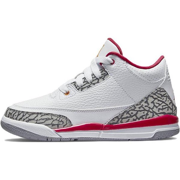 Jordan 3 Retro Cardinal (Ps) 33.5-image