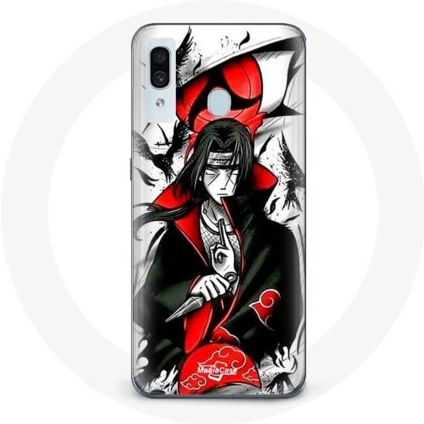 Funda Para Samsung Galaxy A20E Itachi Uchiha Naruto Anime Teaser-image