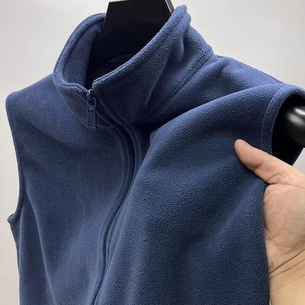 BezręKawnik Polarowy Zapinany Na Zamek, W JapońSkim Stylu, Na Wiosnę I Jesień 2XL Black-image