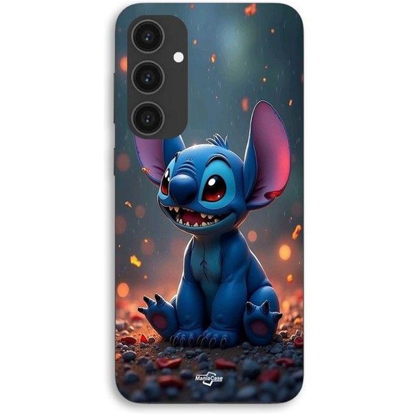 Etui Na Samsung Galaxy S25 FE ŚLiczny Stitch 3D Art Maniacase Czarny-image