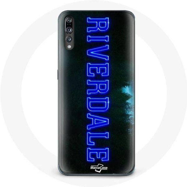 Funda - Riverdale - Huawei P20 - Logo Azul - RíGida - ProteccióN SintéTica Azul-image