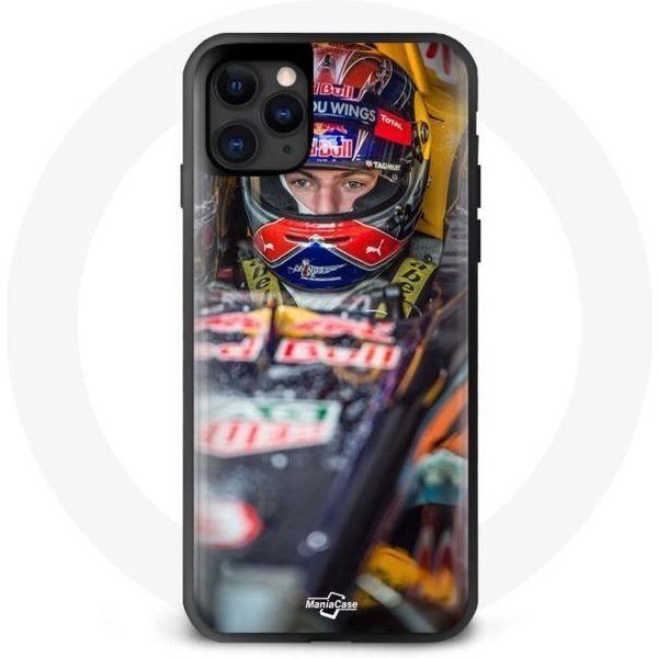 Funda Iphone 13 - Maniacase - FóRmula 1 - Negra - Flexible - ProteccióN Contra Golpes-image