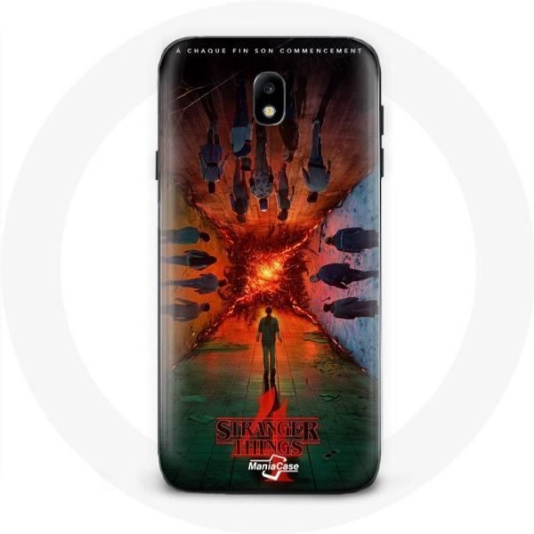 Funda Para Samsung Galaxy J5 2017 Stranger Things Temporada 4 PóSter Tripulaciones De La Nueva TeoríA-image