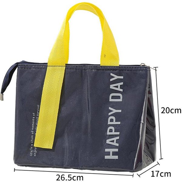 Bolsa Lonchera Aislada Estudiante Trabajo Oficina Picnic TéRmica Bolsa Bento Box PreservacióN Viaje Al Aire Libre PortáTil Paquete De Picnic-image