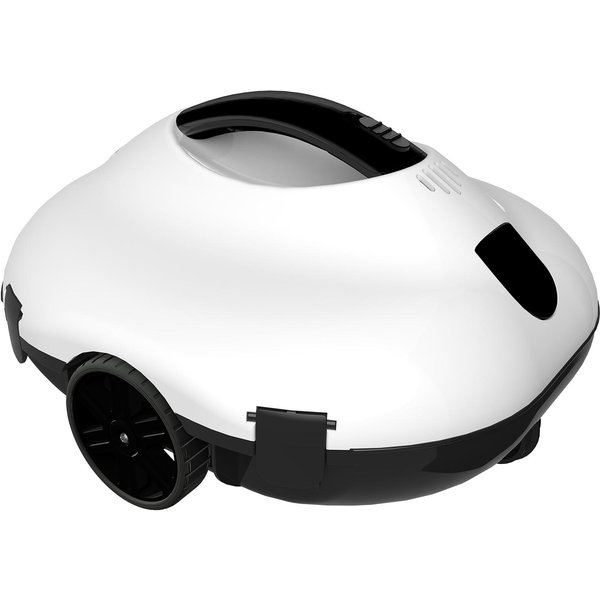 Limpiador RobóTico AutomáTico Completo Para Piscinas, Aspirador InaláMbrico Para Piscinas Con Estacionamiento AutomáTico EU Plug-image