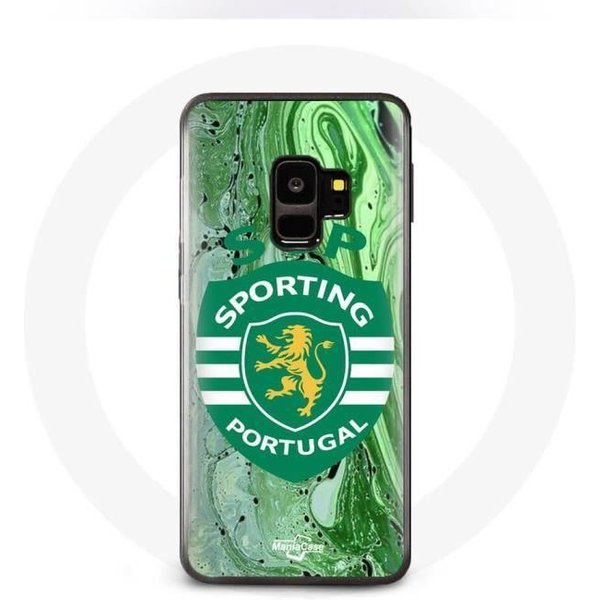 Funda - Maniacase - Samsung Galaxy S9 - Flexible - Sporting Portugal - Verde Verde-image