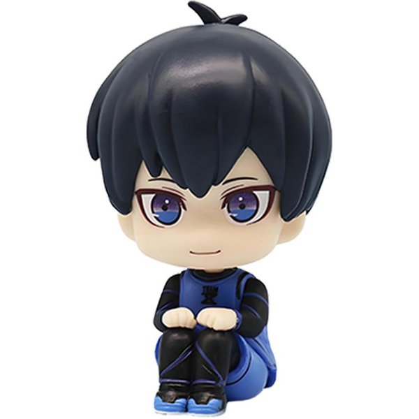 Lock Blue Figurka Anime Isagi Yoichi Chigiri Hyoma Bachira Meguru Nagi Seishiro Figurki Akcji Kolekcja Model Figurka Lalka Zabawka Black-image