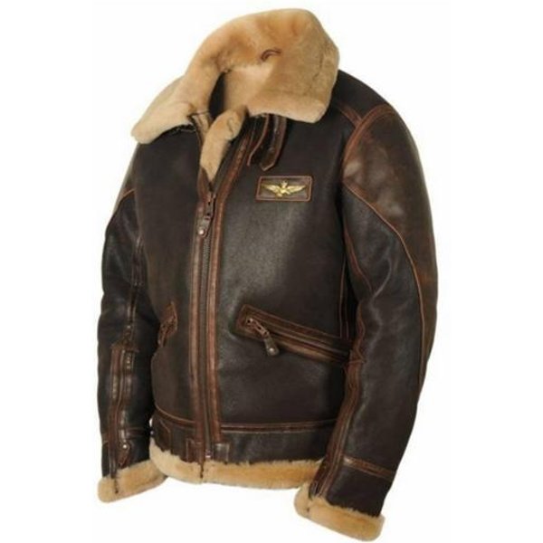 Abrigo De Hombre Peluche Cierre De Cremallera Manga Larga Cuello Solapa OtoñO Invierno Chaqueta Resistente Al FríO 2XL MarróN-image