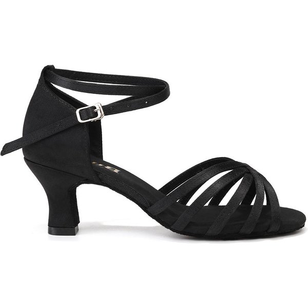 Zapatos De Baile Latino Salsa Bachata Kizomba Burtan Havana - Negro 5 Cm Burtan Havana Zapatos De Baile Latino Salsa Bachata Kizomba - Negro 5 Cm Talla 37 Black-image