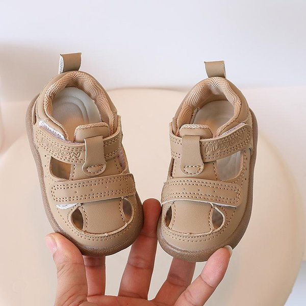 Buty Dla NiemowląT - SandałKi Dla Dziewczynek - Buty Funkcjonalne - Uniwersalne MięKkie Buty Dla ChłOpcóW Do Nauki Chodzenia 18 Beige-image