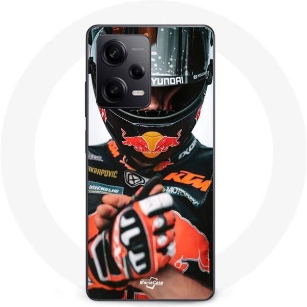 Funda Maniacase Para Xiaomi Redmi Note 12 Pro 5G Miguel Oliveira Moto Gp Podio Ktm Negro-image
