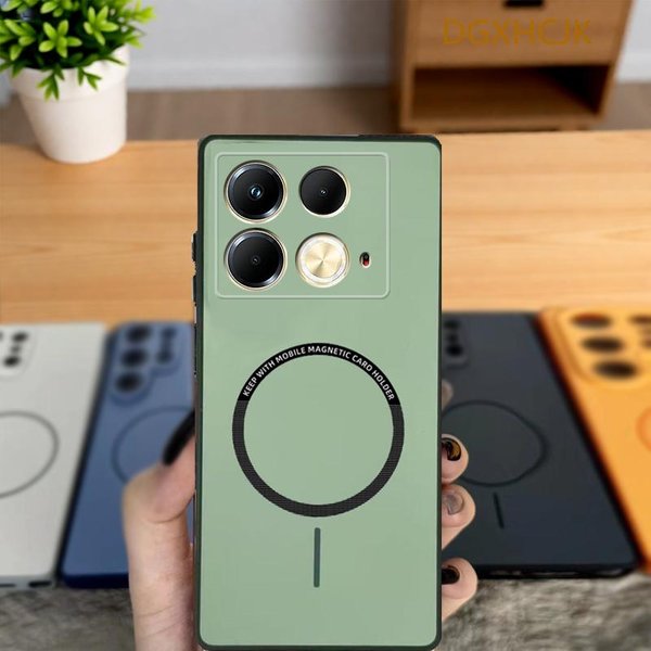 Do Etui Infinix Note 40 Etui Na Telefon Infinix Note 40 Pro Pokrowiec Infinix Note 40 Pro + Plus Kolorowe Magnetyczne Twarde Silikonowe Tylne Etui Infinix Note 40 Pro-image