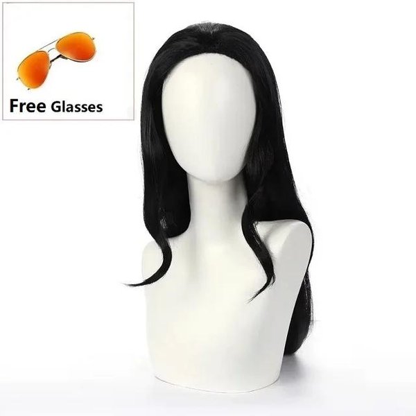 Kostium Cosplay Nico Robin Sukienka Stroje Anime Kostium Cosplay Okulary Peruka Garnitur Kostiumy Dla Dziewczyny Halloween Karnawał Impreza Garnitur S&One Piece-image
