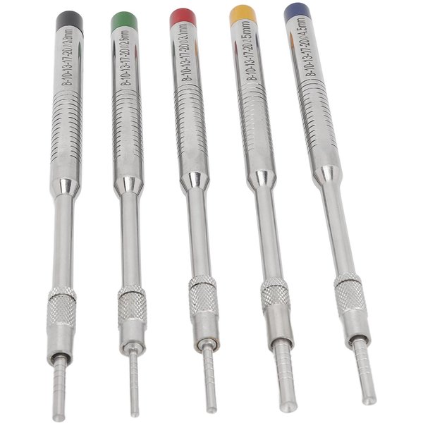 5 Uds. Instrumentos De OsteóTomo Para Implantes Dentales Acero Inoxidable Diente Dental ElevacióN Del Seno Maxilar-image