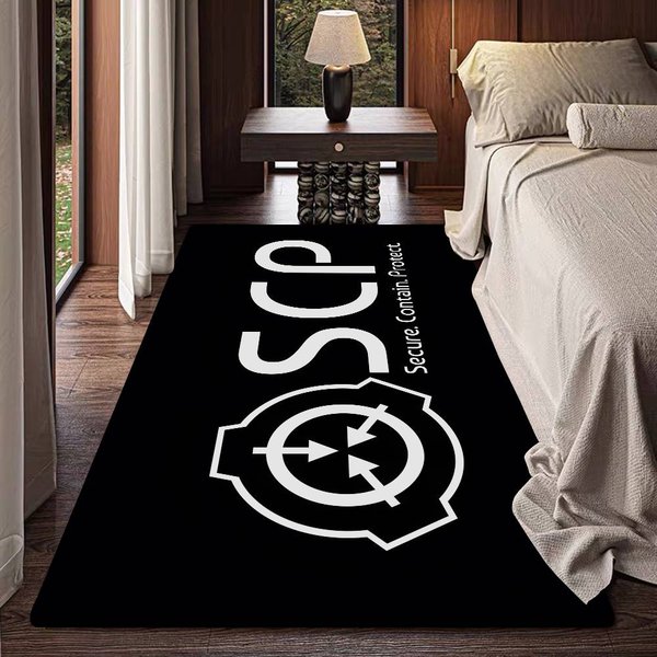 S-Scp F-Foundation Gra Wycieraczka PokóJ DziecięCy Dekoracja Sypialni Balkon AntypośLizgowa Wycieraczka Wycieraczka Do Salonu Dywanik 40X120 Cm-image