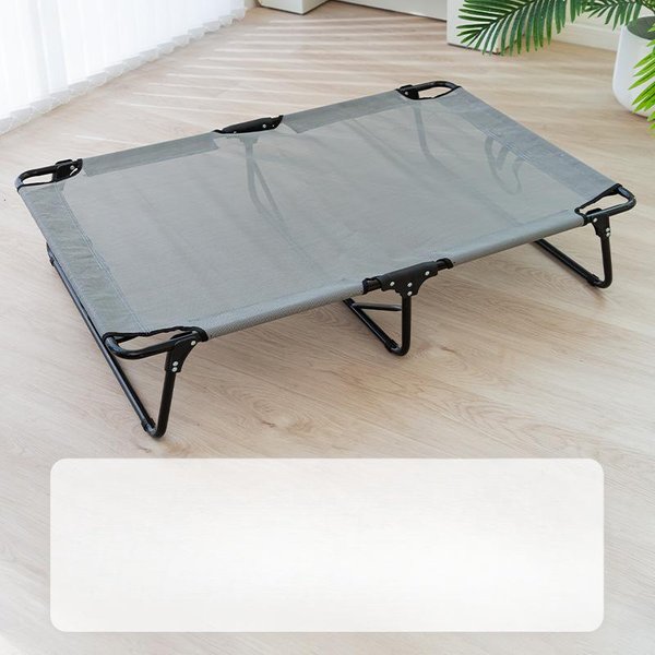 Caseta Para Perros Para Todas Las Estaciones Cama Plegable Para Perro De Campamento Para Perros Medianos Y Grandes Golden Retriever Corgi Cama De Verano Para Perros, Suministros Para Mascotas S: 71 * 58 * 16CM-image