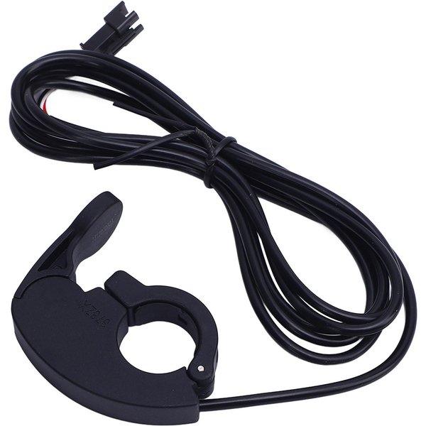 Acelerador De Pulgar Para Bicicleta EléCtrica, Acelerador Para Scooter, Controlador De Velocidad, Accesorios De ConversióN 376ZX Black-image