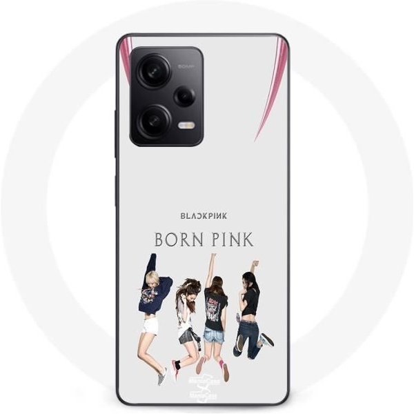 Coque Maniacase Pour Xiaomi Redmi Note 12 Pro 5G Blackpink Born Pink Kpop-image